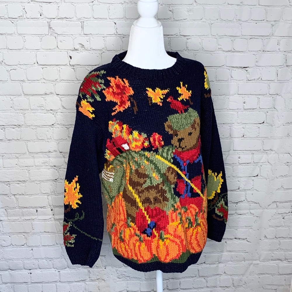 Vintage Alexandra Bartlett Fall Sweater.